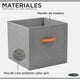 thumbnail image 3 of Pack 3 Cajas Cubo Organizador Plegable Tela Closet Ropa Etc, 3 of 10