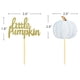 thumbnail image 5 of Cupcake Toppers Aukolass Little Pumpkin, juego de 24 unidades (azul), 5 of 6