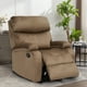 thumbnail image 2 of Berger Reclinable Milan Terciopelo Café, 2 of 8