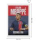 thumbnail image 2 of Kit de Pintura de Diamantes 5D Desmarcar Kylian Mbappé 30x40 cm, 2 of 6
