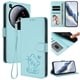 thumbnail image 2 of Xiaomi 15 Ultra Funda Billetera con Ranuras para Tarjetas, Verde Claro, 2 of 6