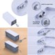 thumbnail image 5 of Protectores de cable de silicona duraderos Star Bridge para Starlink Mini, tapas de extremo para cable de red antirrotura y cubiertas antipolvo (compatibles con V4), 5 of 6