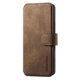 thumbnail image 4 of Funda Billetera Magnética para Samsung Galaxy S21 FE Soporte Tarjetas Desmontable Marrón, 4 of 6