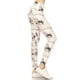 thumbnail image 2 of Saronite Leggings de Yoga de Punto Elástico Suave con Forro y Estampado Floral, Talla Única (para Mujer), 2 of 4