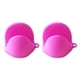 thumbnail image 2 of Guantes De Silicona De Cocina Clips De Mano Resistentes Al Calor Para Microondas Rose Red, 2 of 5