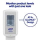 thumbnail image 4 of Dispensador de manos Purell 1200 ml sin contacto blanco, 4 of 8