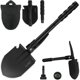 thumbnail image 1 of Pala plegable de supervivencia iunio de grado militar con pico, 1 of 8