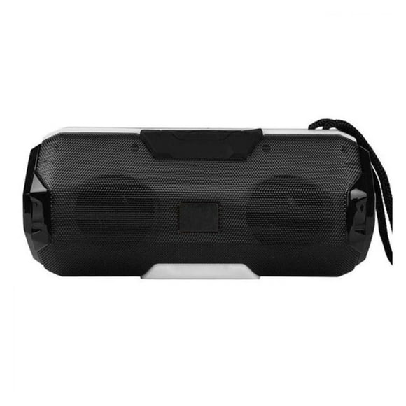Parlante Portátil Bluetooth Con Luces Led Stereo Bt Speakers 143 Negro