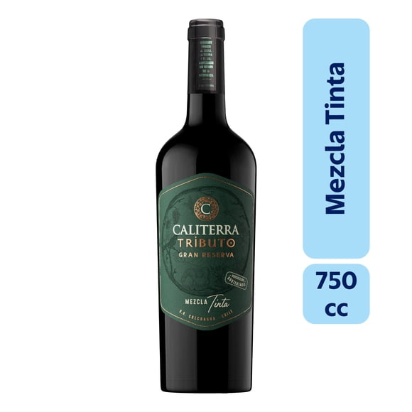 Vino Tinto Tributo Blend 12° Botella, 750 ml
