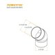 thumbnail image 4 of Conector colector de polvo POWERTEC 70183, codo de 45 grados, 4 of 6