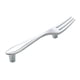 thumbnail image 1 of Creative Spoon Pull Handle Gabinete De La Cocina Perilla De La Puerta Cromo Tenedor, 1 of 3