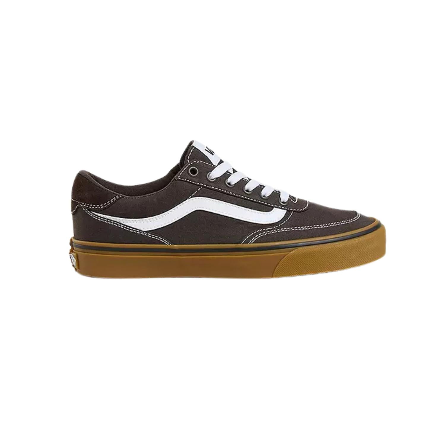 Vans - Zapatillas Hombre Brooklyn (suede Canvas) Cafe 9 5 Us 27 5 Cen