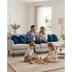 thumbnail image 5 of Cojin Rueda Terciopelo Redondo Sofa Decorativo Salon, 5 of 7