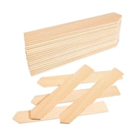 Magideal - Etiquetas De Madera Gruesas Etiquetas Etiqueta De Marcador Ancho Marcadores Hortícolas Etiquetas De Letrero Etiquetas De Jardín Para Hierbas En