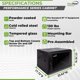 thumbnail image 4 of Armario para Servidores NavePoint 6U 45 cm con Ventiladores y Puerta de Vidrio, 4 of 7