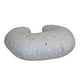 thumbnail image 1 of Cojín de lactancia corazones gris plata, 1 of 3