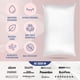 thumbnail image 5 of Funda de almohada de seda Blissy 100% pura seda de morera 22 Momme 6A, 5 of 8