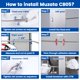 thumbnail image 5 of [Hardware] Kit de barandillas invisibles Muzata Swageless x20, 5 of 6