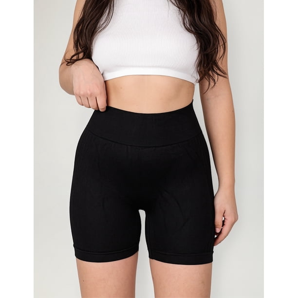 Calza Corta Mujer Push Up Premium Fitness