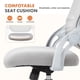 thumbnail image 2 of Silla de oficina Sweetcrispy Home ergonómica de malla gris, 2 of 4