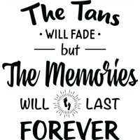 Rienda Libre Graphics - Decomural The Tans Will Fade Friends Ws-46199