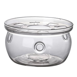 Bothyi - Calentador De Tetera, Calentador De Tetera Con Vela De Leche Transparente Resistente Al Calor