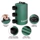 thumbnail image 4 of Bolsa de pesas para piernas con toldo Easnwllim, color verde oscuro, 4 of 6
