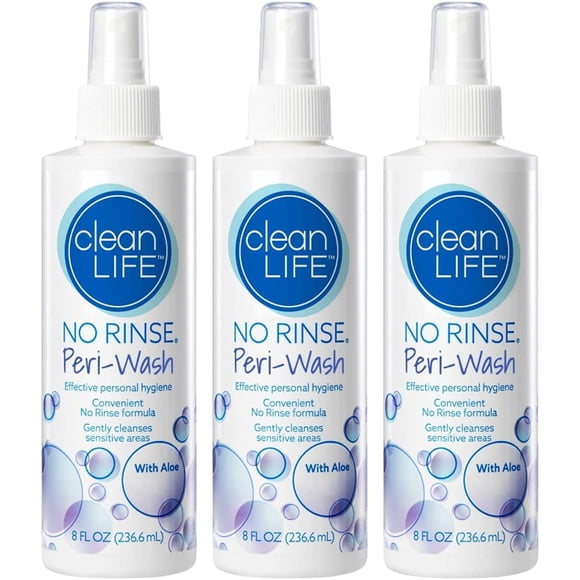 Limpiador Perineal Sin Enjuague Peri Wash Calmante 240 Ml (paquete De 3)
