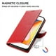 thumbnail image 5 of Funda Para Iphone 7 Plus/8 Plus – Cuero Premium, 3 Ranuras Para Tarjetas, Protección Contra Impactos, 5 of 5