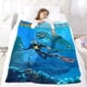 thumbnail image 5 of Subnautica anti-pilling, suave, ligera, esponjosa y acogedora de lujo para hogar y cocina – Perfecta para niños y adultos,130X150cm, 5 of 6