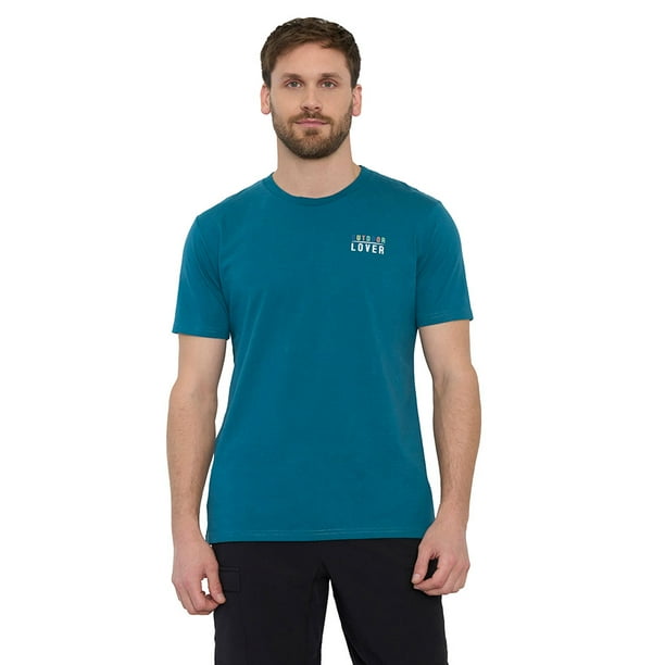 Polera Outdoor Hombre Fun Petrol Corona