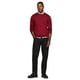 thumbnail image 2 of Jersey Tommy Hilfiger liso con cuello redondo para hombre Rouge XL, 2 of 3