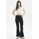 thumbnail image 4 of Jeans Mujer Moda Flare Negro, 4 of 4