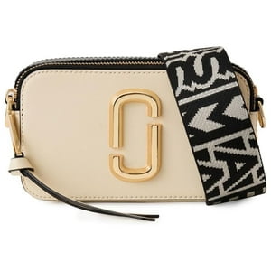 Bolso Marc Jacobs The Snapshot Bag Para Mujer, Blanco Nube/Multi
