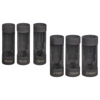 Magideal - Conjunto De Zócalo De La Pierna De Suspensión, Herramienta De Amortiguadores, Fácil De Transportar, Herramienta De Extracción De Tuercas Múltiples, He 6 Piezas