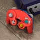 thumbnail image 2 of Controlador Con Cable Para Wii gamecube Rojo Y Azul, 2 of 3