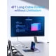 thumbnail image 3 of Cable USB C Hub ACASIS de 4 pies, 10 Gbps, 4K, 60 Hz, HDMI, 100 W PD, MacBook, 3 of 7