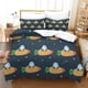 thumbnail image 1 of Juego de ropa de cama de 3 piezas con imágenes de dibujos animados, funda nórdica con estampado 3D y cremallera para adolescentes, niños y adultos, funda de cama de microfibra suave., 1 of 3