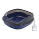 thumbnail image 3 of Caja De Arena Para Gatos, Bandeja De Arena Semicerrada Para Mascotas Pequeñas, Gatos De Interior, Conejo, 3 of 5