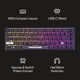 thumbnail image 4 of Teclado Higround Basecamp 65HE con interruptores magnéticos RGB, 4 of 8