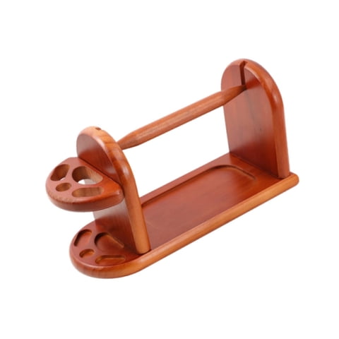 Magideal - Portaovillos De Madera, Dispensador De Ovillos, Portátil, Práctico, Fácil De Montar, Organizador De Almacenamiento, Herramienta De Costura Para Tejer.