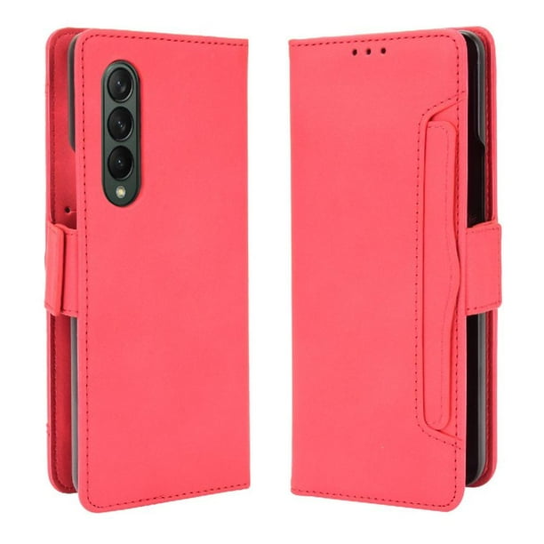 Funda Tipo Billetera FOXDOCK para Samsung Galaxy Z Fold3 5G – Tapa Flip con Tarjetero