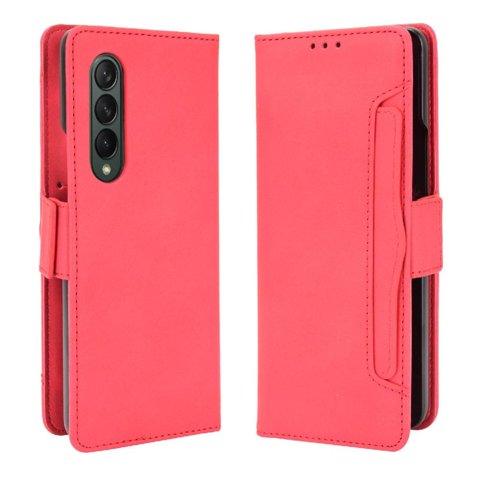 Funda Tipo Billetera Foxdock Para Samsung Galaxy Z Fold3 5G – Tapa Flip Con Tarjetero