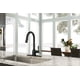 thumbnail image 2 of Grifo de cocina Moen Adler con apertura de arco alto con una sola manija, 2 of 9