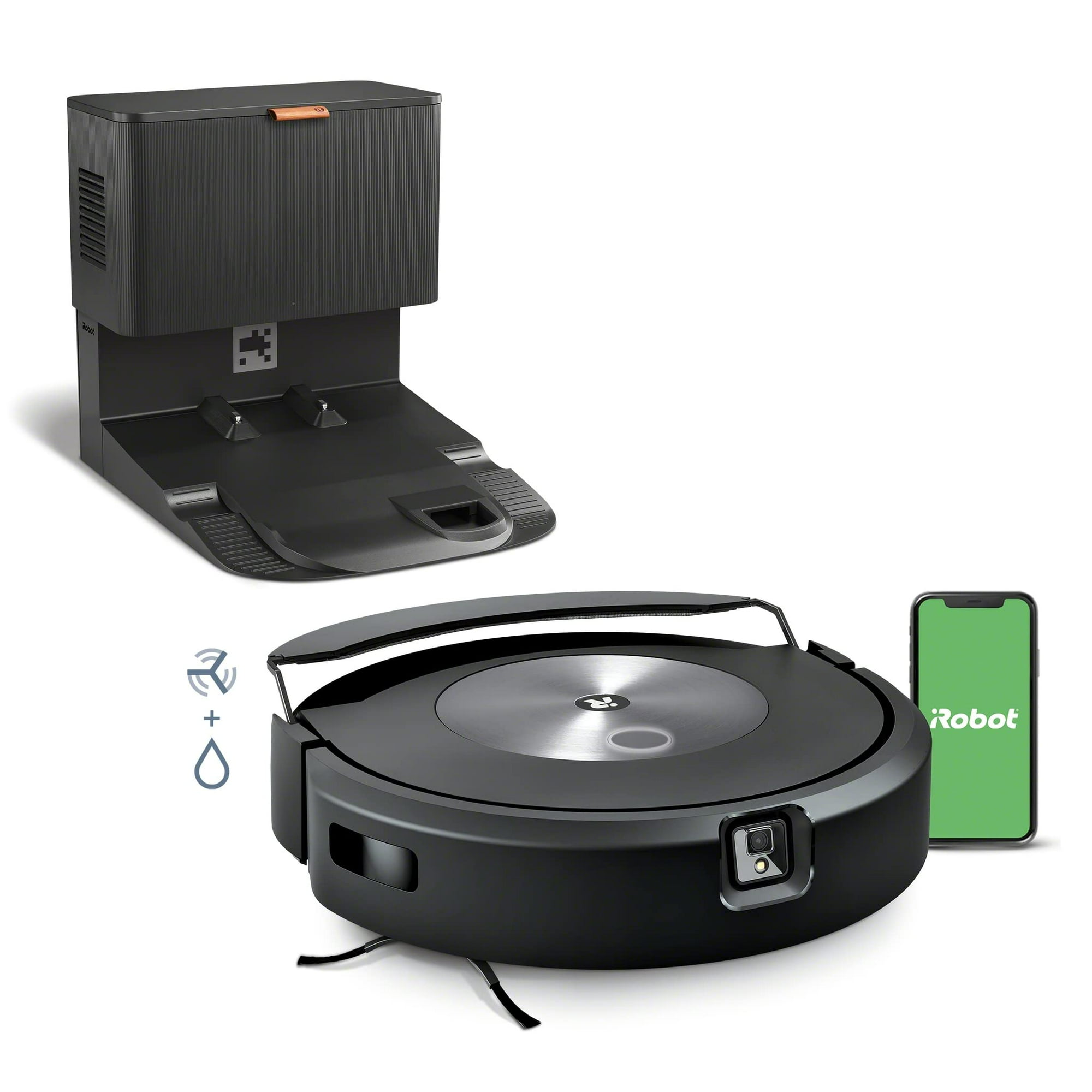Irobot - Robot Aspirador Y Trapeador Roomba Combo J7+ Con Autovaciado