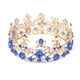 thumbnail image 4 of Boda Rhinestones Tiara Reina Princesa Corona Nupcial Postizos Peluquería, 4 of 5