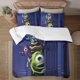 thumbnail image 1 of Monsters, Inc 3-Piece Bedding Set For Kids Boys Girls Adult Cartoon Warm Cute Fashion Holiday Present Gift Bed Sheets, 1 of 5