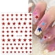 thumbnail image 4 of Pegatinas para Uñas COKSDUPID 6 Hojas Estrellas Rojas, Azules y Blancas, 4 of 6