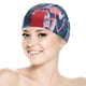 thumbnail image 5 of El show de la Pantera Rosa Gorro de Natación de Licra, Gorro de Baño de Tela Cómoda, Gorro Elástico Antideslizante para Hombres, Mujeres y Niños, 5 of 6