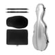 thumbnail image 4 of Estuche para violín 4/4 correas ajustables, bolsa de partituras extraíble y ligera, mochila, bolsa de transporte para actuación de ensayo en escenario argén, 4 of 5